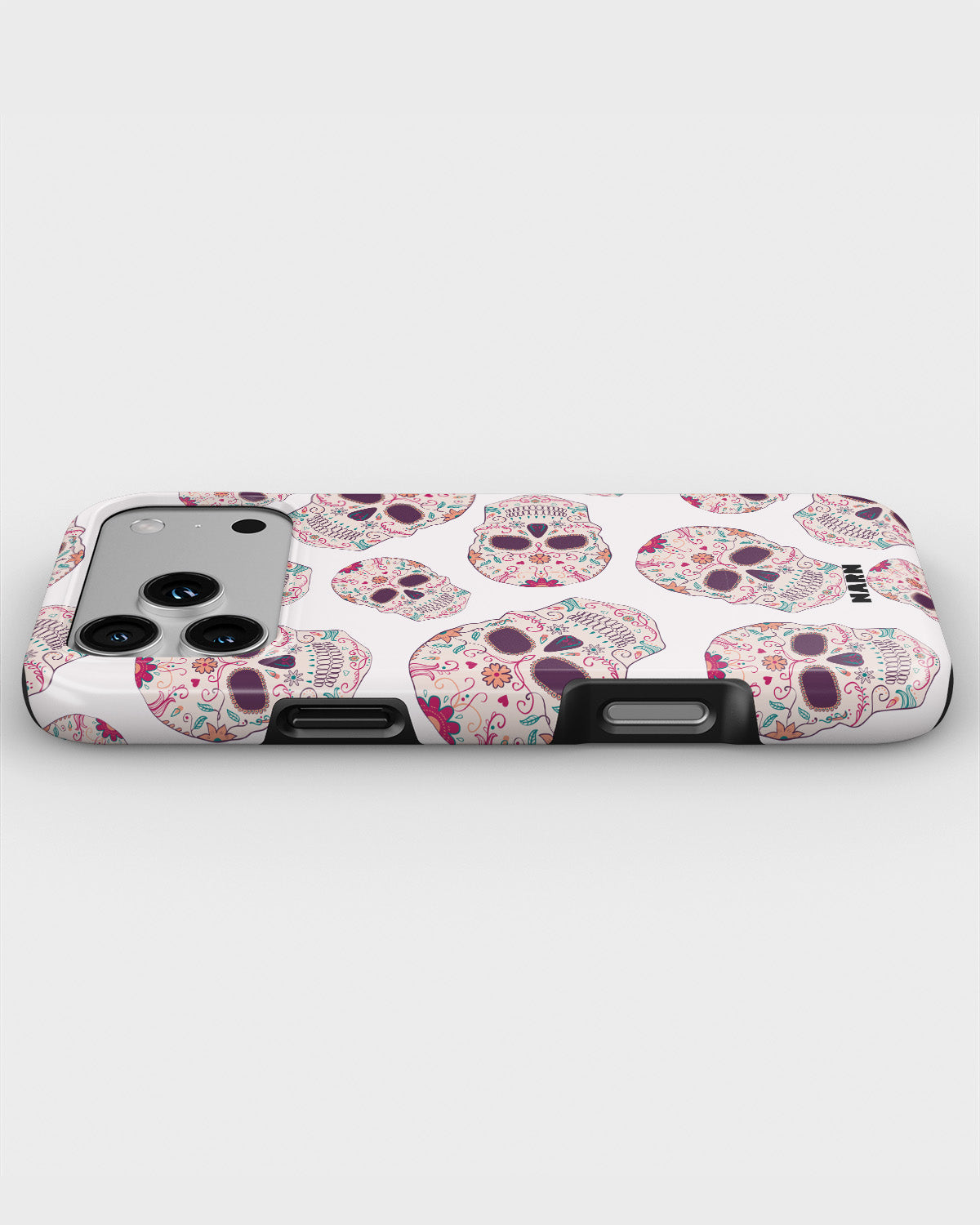 iPhone 18 Pro Max Tough Case – Calavera Skulls - View 3