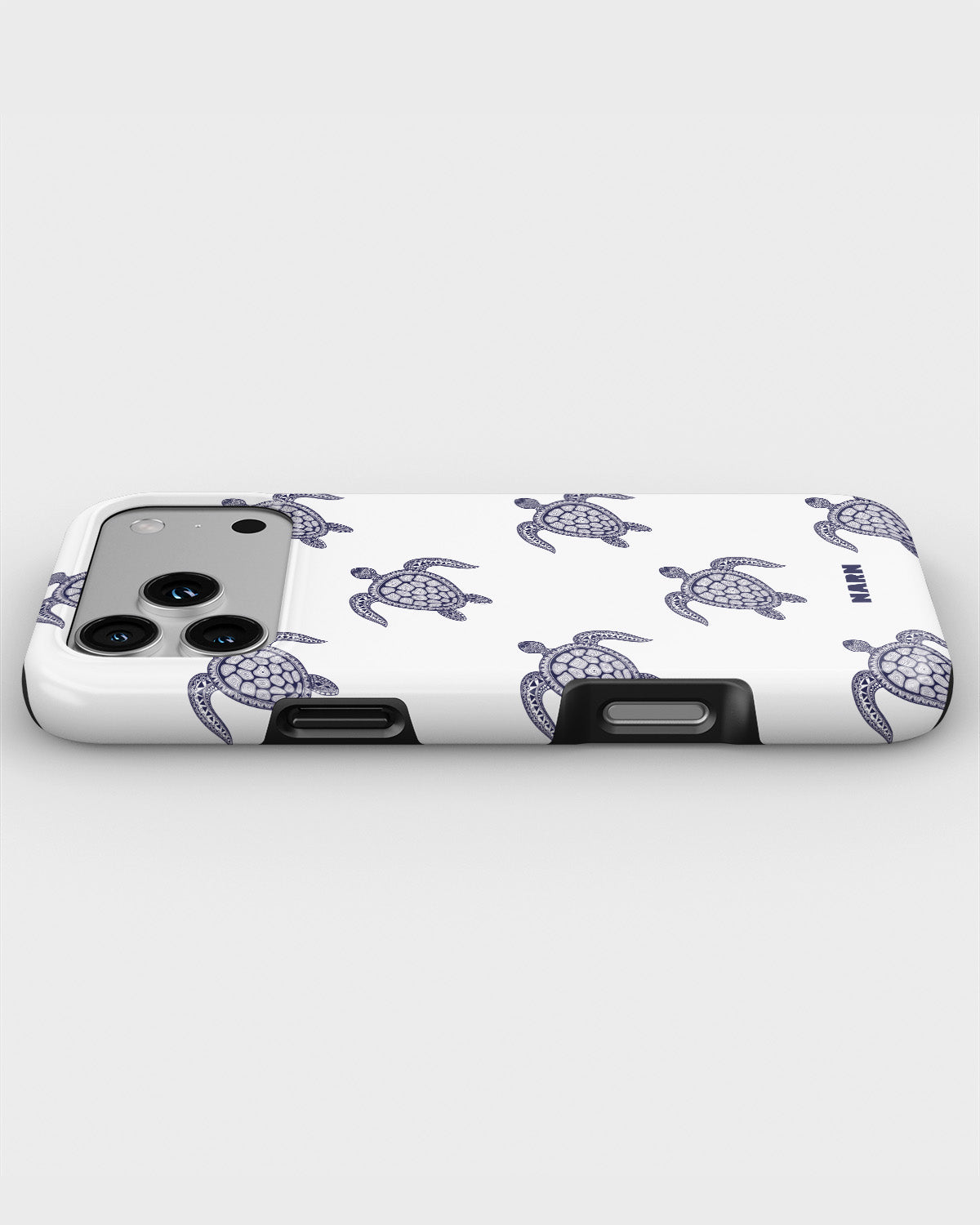 iPhone 18 Pro Max Tough Case – Blue Turtles - View 3
