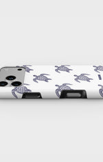 iPhone 18 Pro Max Tough Case – Blue Turtles - View 3