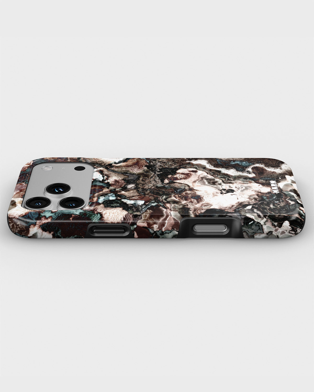 iPhone 18 Pro Max Tough Case – Marble Brown - View 3