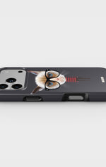 iPhone 18 Pro Max Tough Case – Hipster Cat - View 3