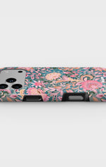 iPhone 18 Pro Max Tough Case – Fantasy Flowers - View 3
