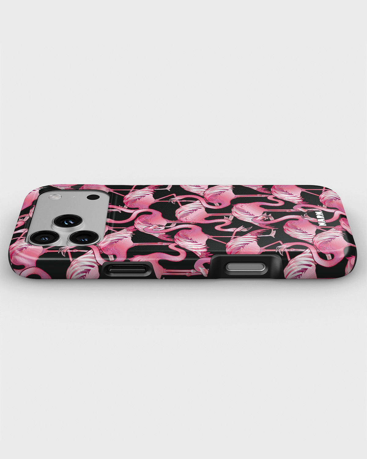 iPhone 18 Pro Max Tough Case – Flamingos - View 3