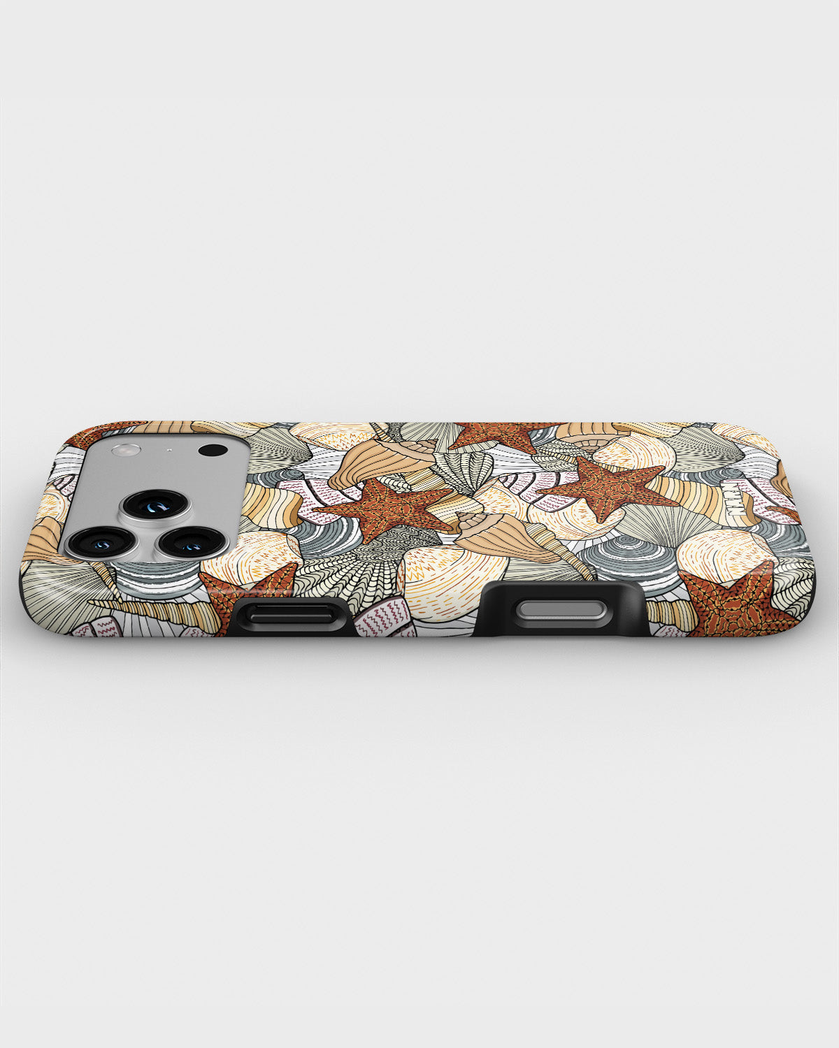 iPhone 18 Pro Max Tough Case – Sea Shells - View 3