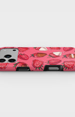 iPhone 18 Pro Max Tough Case – Strawberry Chocolate - View 3