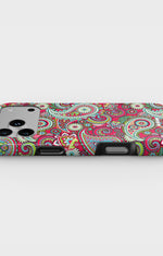 iPhone 18 Pro Max Tough Case – Paisley Paradise - View 3