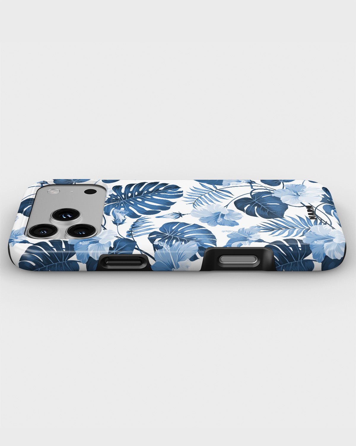 iPhone 18 Pro Max Tough Case – Blue Tropics - View 3