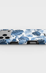iPhone 18 Pro Max Tough Case – Blue Tropics - View 3
