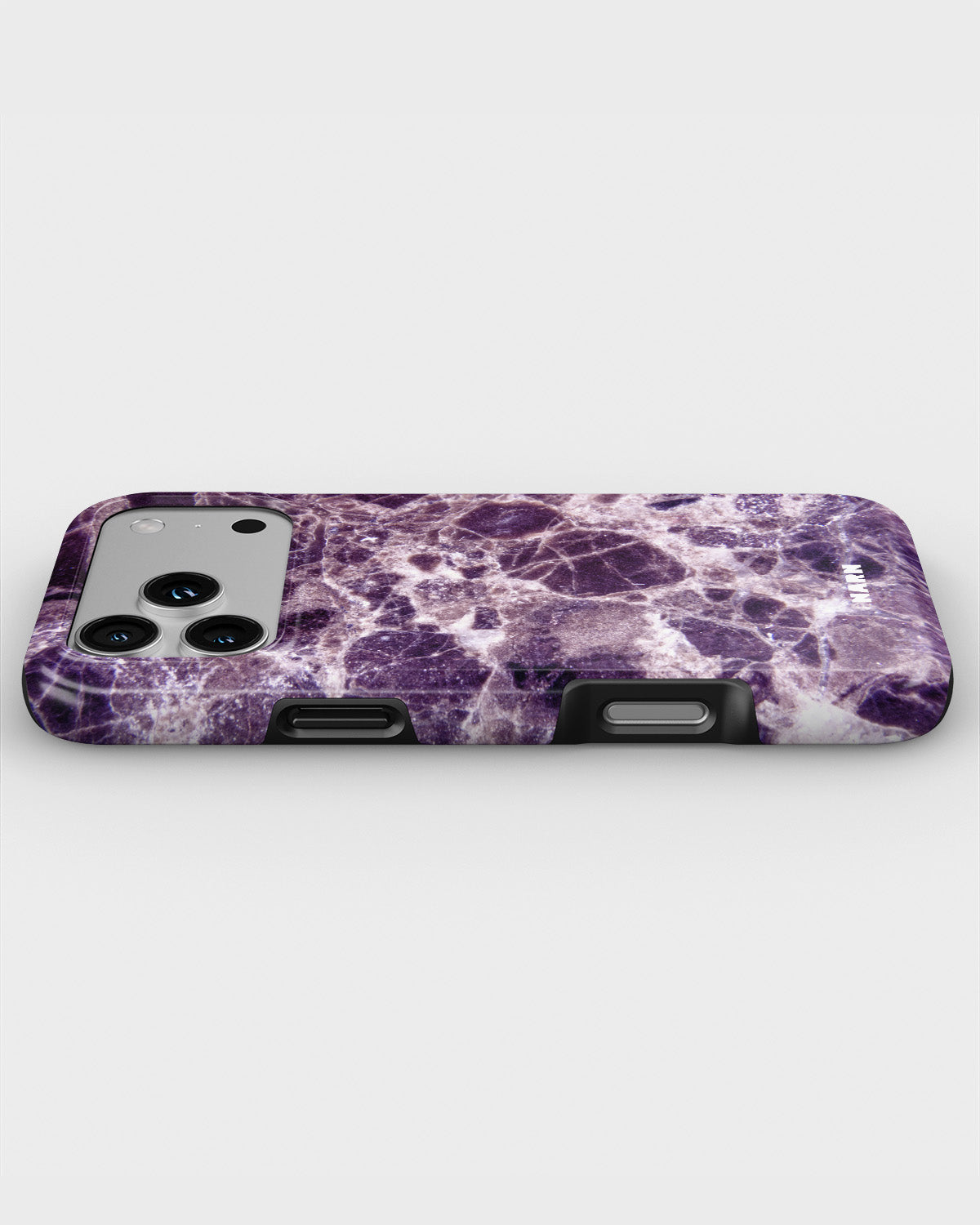 iPhone 18 Pro Max Tough Case – Purple Marble - View 3