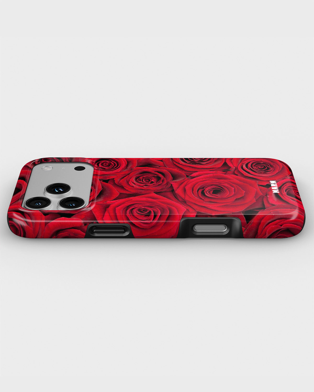 iPhone 18 Pro Max Tough Case – Red Roses - View 3