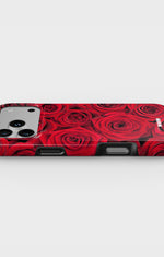 iPhone 18 Pro Max Tough Case – Red Roses - View 3