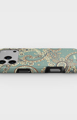 iPhone 18 Pro Max Tough Case – Paisley Green - View 3