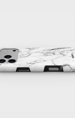 iPhone 18 Pro Max Tough Case – Milky Marble - View 3
