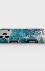 iPhone 18 Pro Max Tough Case – Icy Marble - View 3