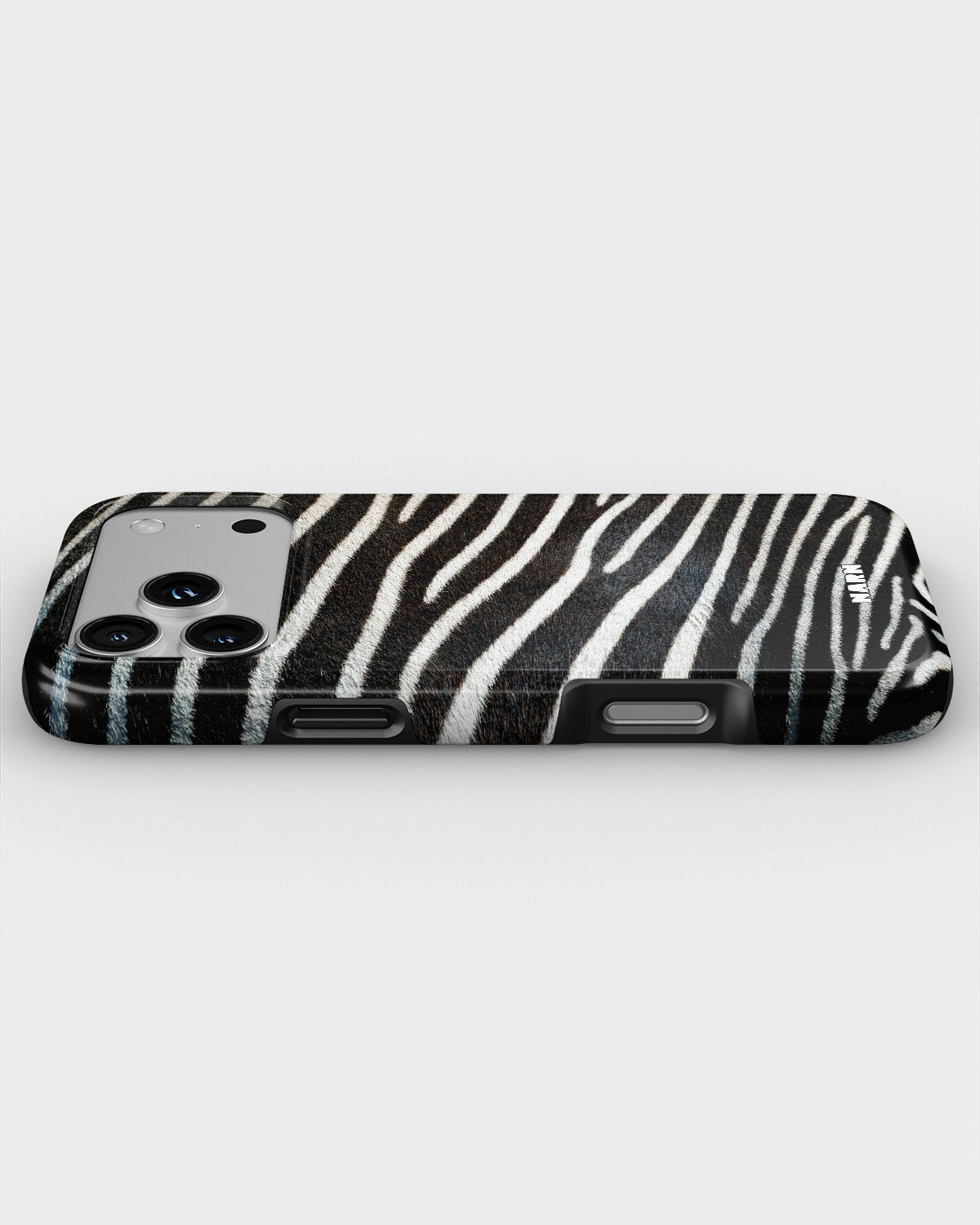 iPhone 18 Pro Max Tough Case – Zebra Stripe - View 3