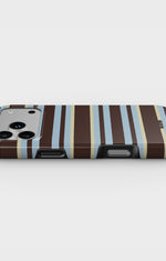 iPhone 18 Pro Max Tough Case – Latte Lines - View 3