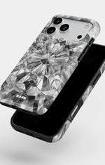 iPhone 18 Pro Max Tough Case – Grey Crystals - View 4