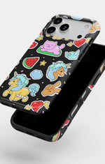 iPhone 18 Pro Max Tough Case – Cute Stickers - View 4