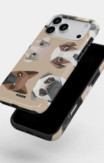 iPhone 18 Pro Max Tough Case – Cute Dogs - View 4