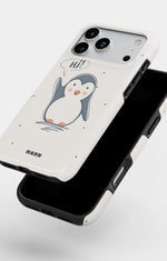 iPhone 18 Pro Max Tough Case – Cute Penguin - View 4