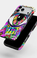 iPhone 18 Pro Max Tough Case – Abstract Eye - View 4