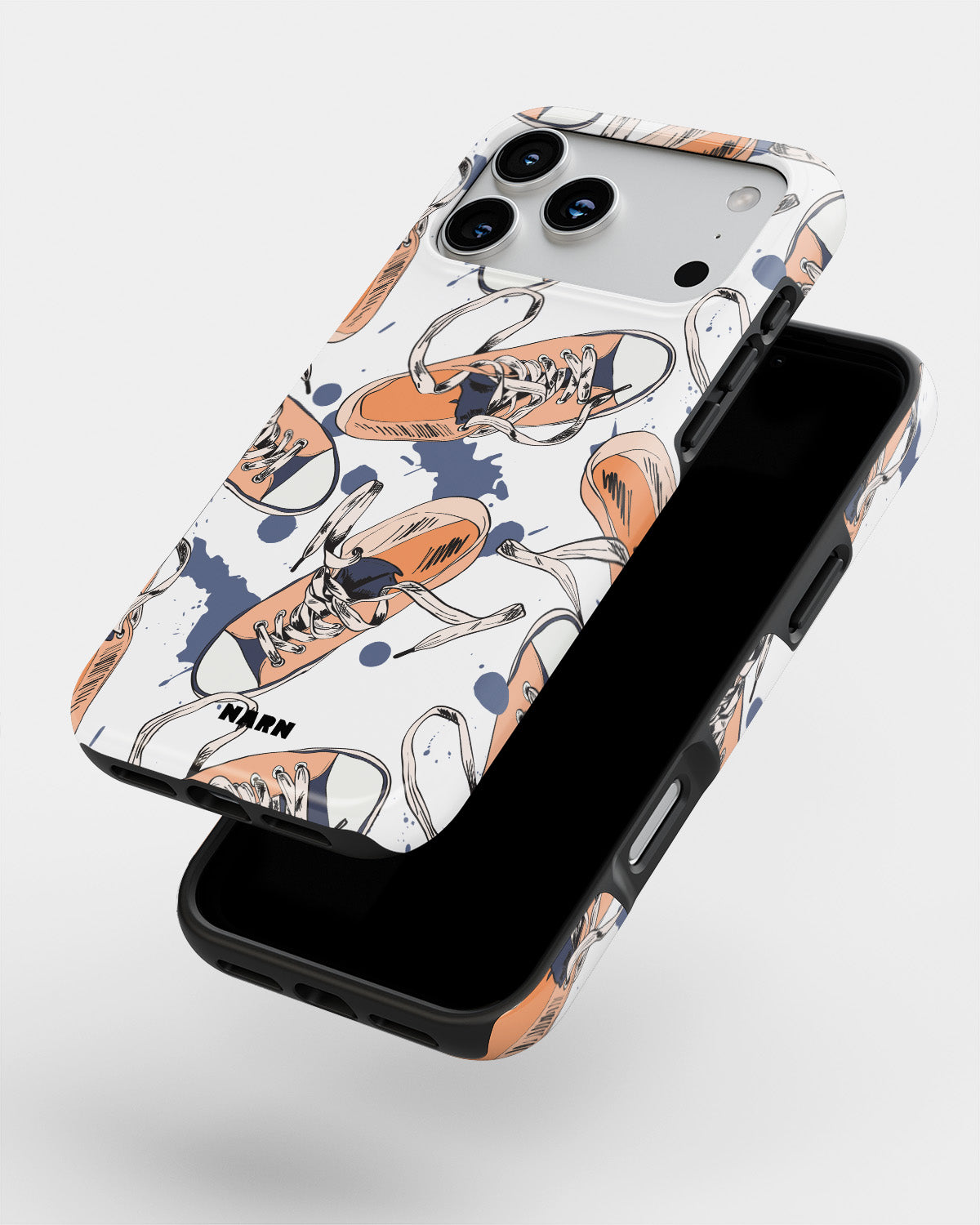 iPhone 18 Pro Max Tough Case – Apricot Sneakers - View 4