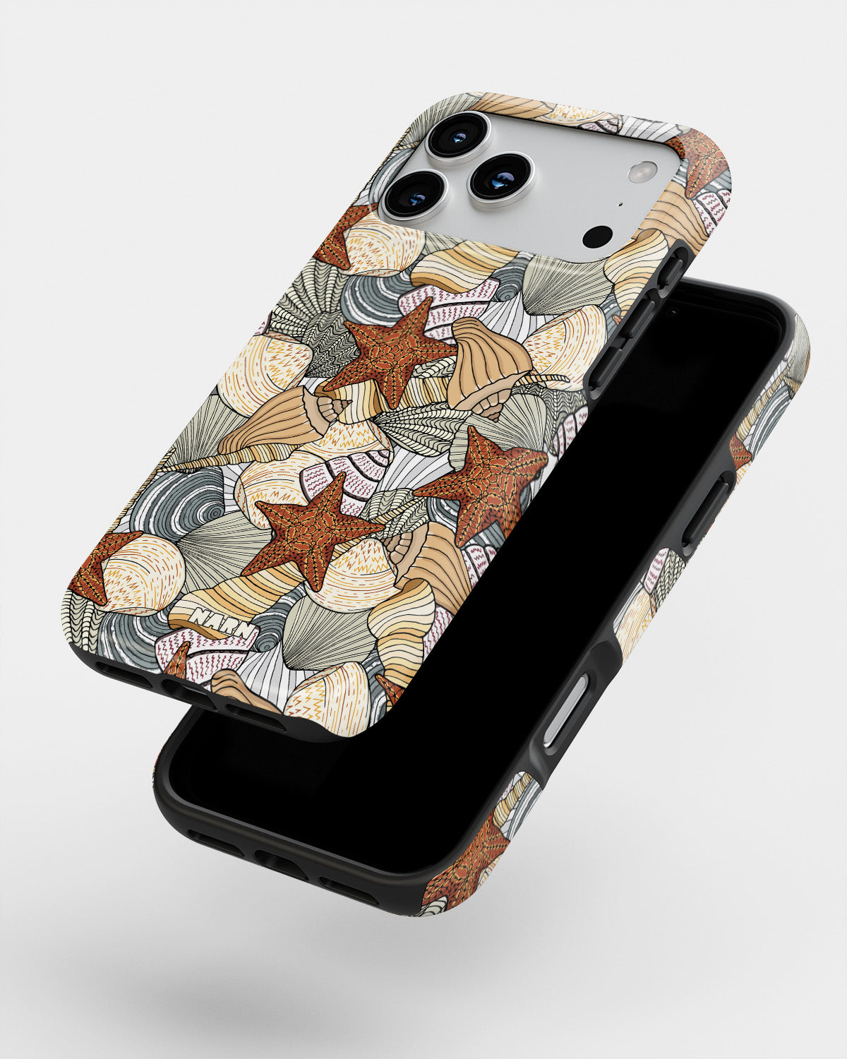 iPhone 18 Pro Max Tough Case – Sea Shells - View 4
