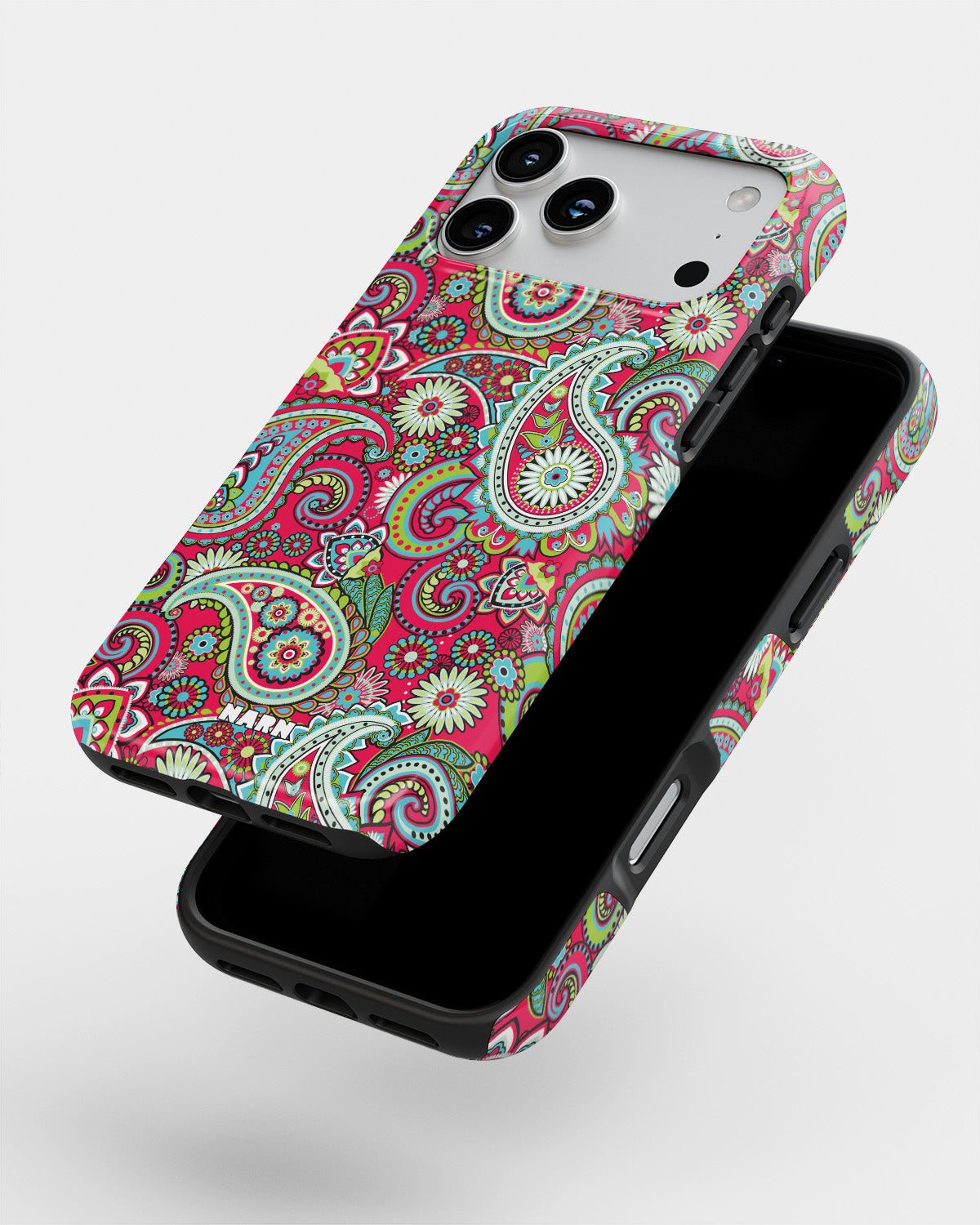 iPhone 18 Pro Max Tough Case – Paisley Paradise - View 4