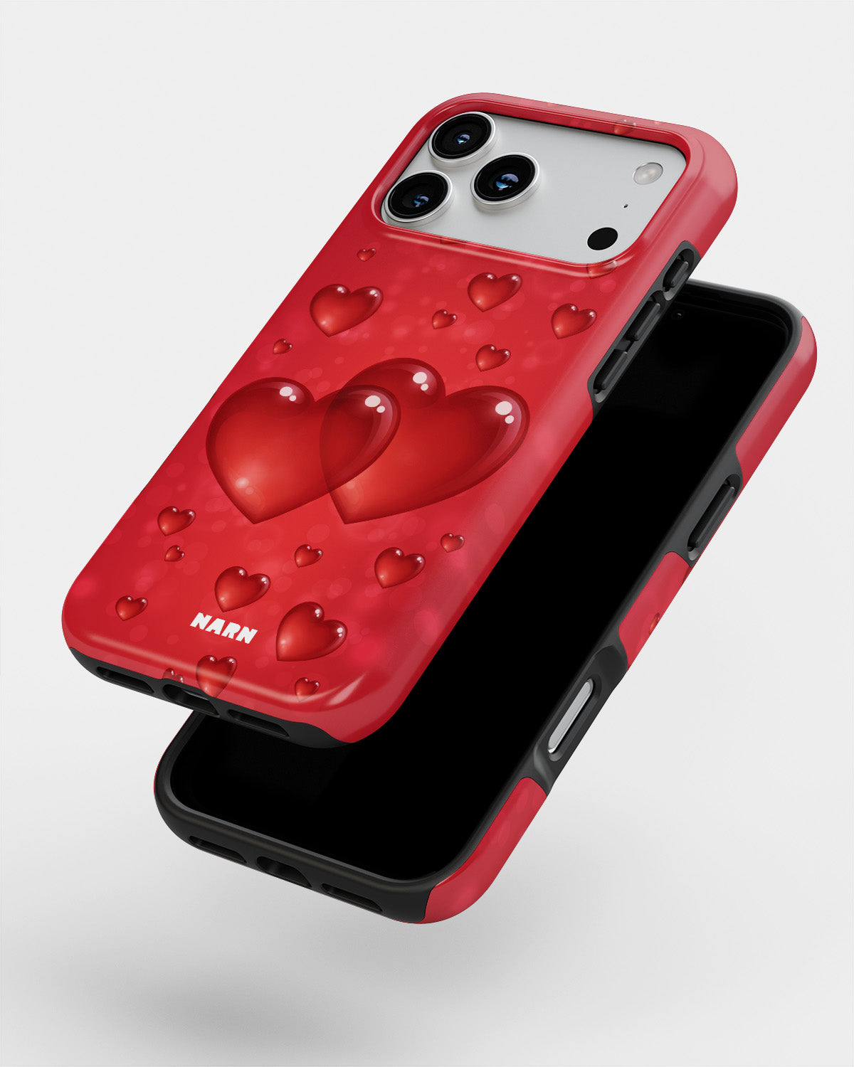 iPhone 18 Pro Max Tough Case – Red Romance - View 4