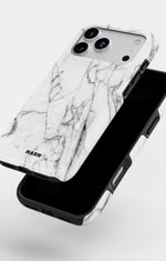 iPhone 18 Pro Max Tough Case – Milky Marble - View 4