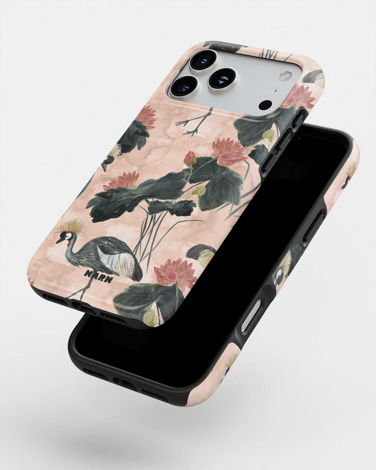 iPhone 18 Pro Max Tough Case – Crowned Bird - View 4