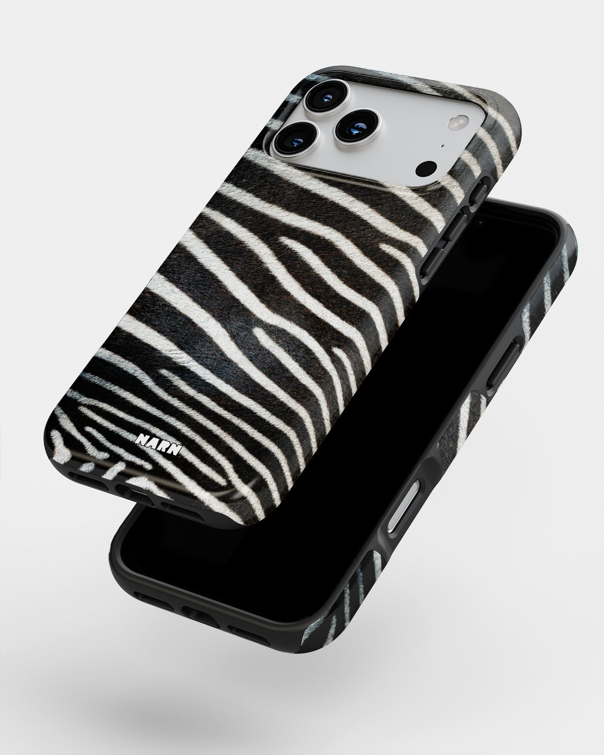 iPhone 18 Pro Max Tough Case – Zebra Stripe - View 4