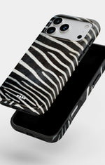iPhone 18 Pro Max Tough Case – Zebra Stripe - View 4