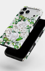 iPhone 18 Pro Max Tough Case – White Bloom - View 4