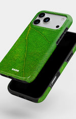 iPhone 18 Pro Max Tough Case – Green Leafy - View 4