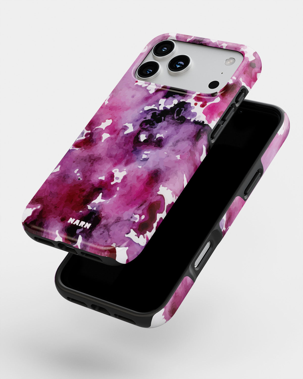 iPhone 18 Pro Max Tough Case – Floral Splash - View 4