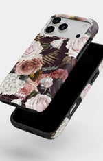 iPhone 18 Pro Max Tough Case – Midnight Roses - View 4