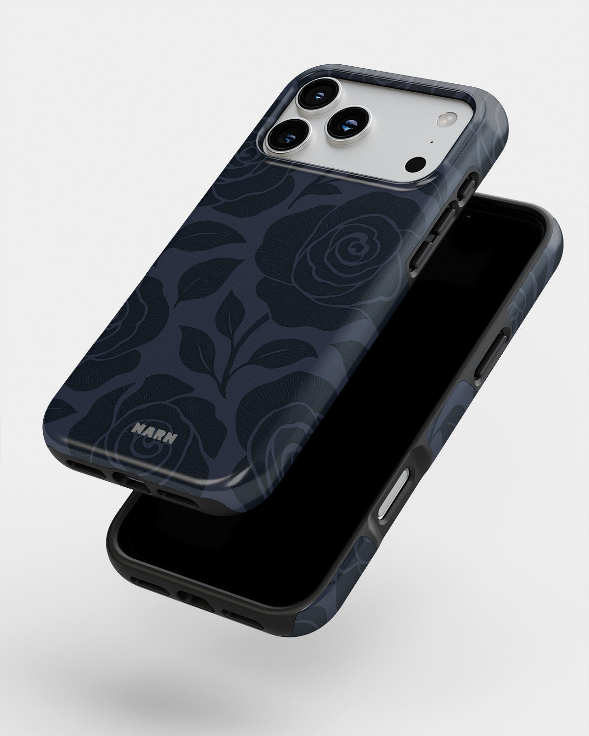 iPhone 18 Pro Max Tough Case – Midnight Rose - View 4