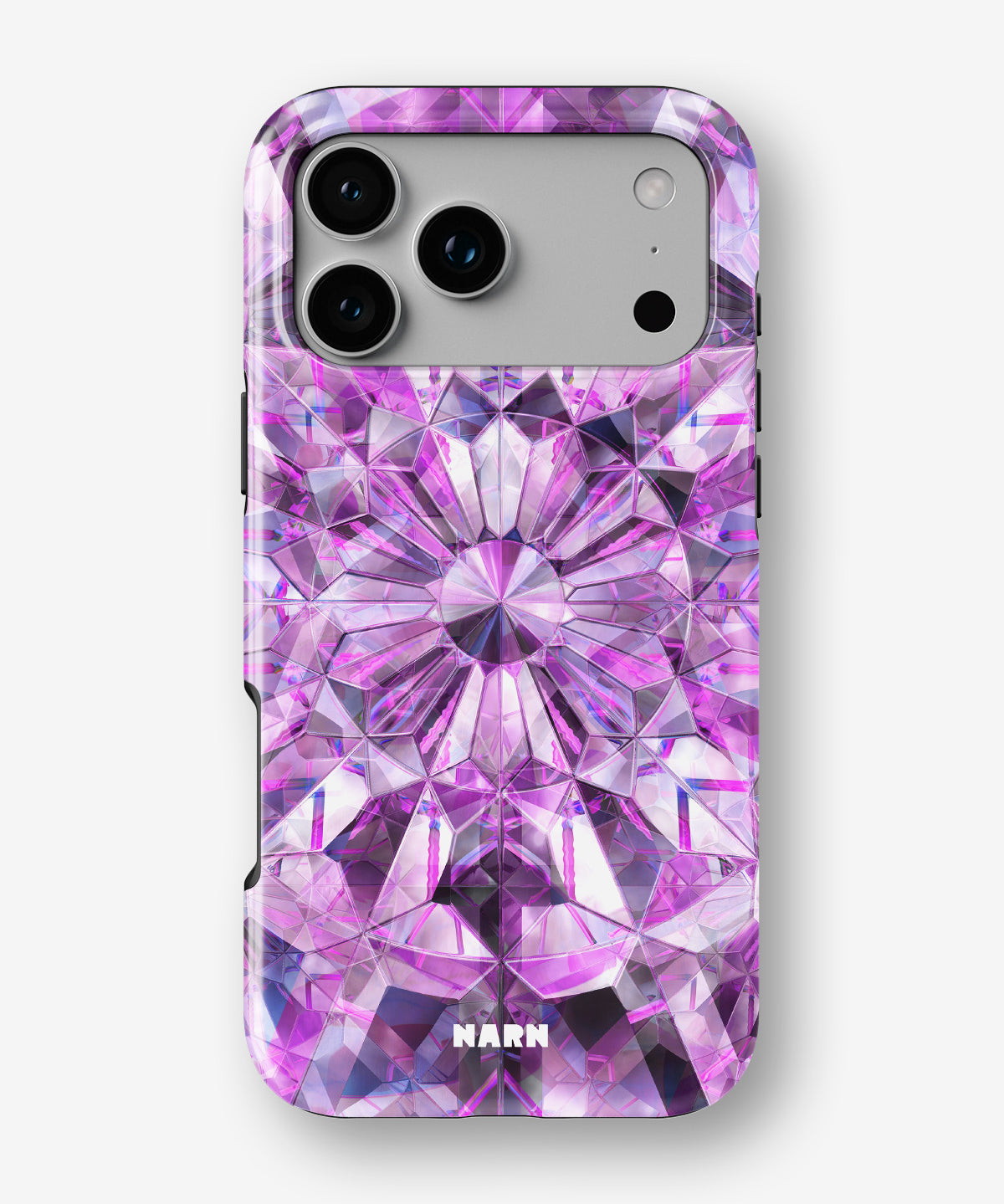 iPhone 18 Pro Tough Case – Lavender Crystals - View 1