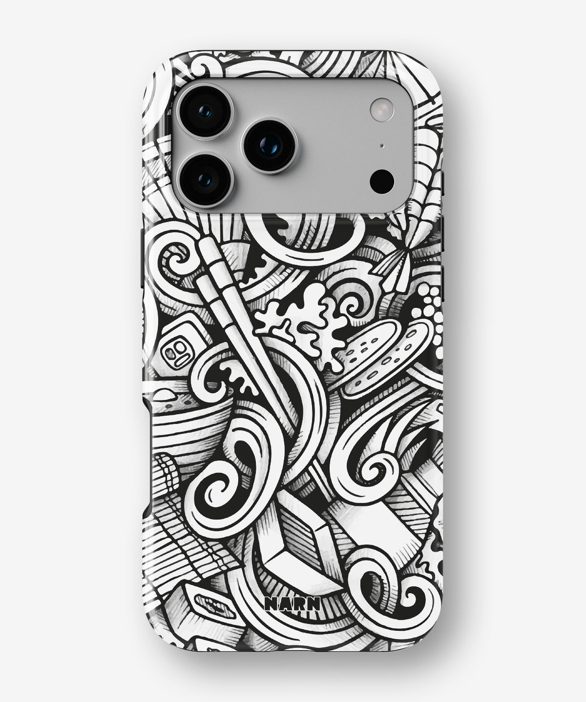 iPhone 18 Pro Tough Case – Japanese Pattern - View 1