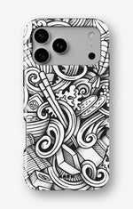 iPhone 18 Pro Tough Case – Japanese Pattern - View 1