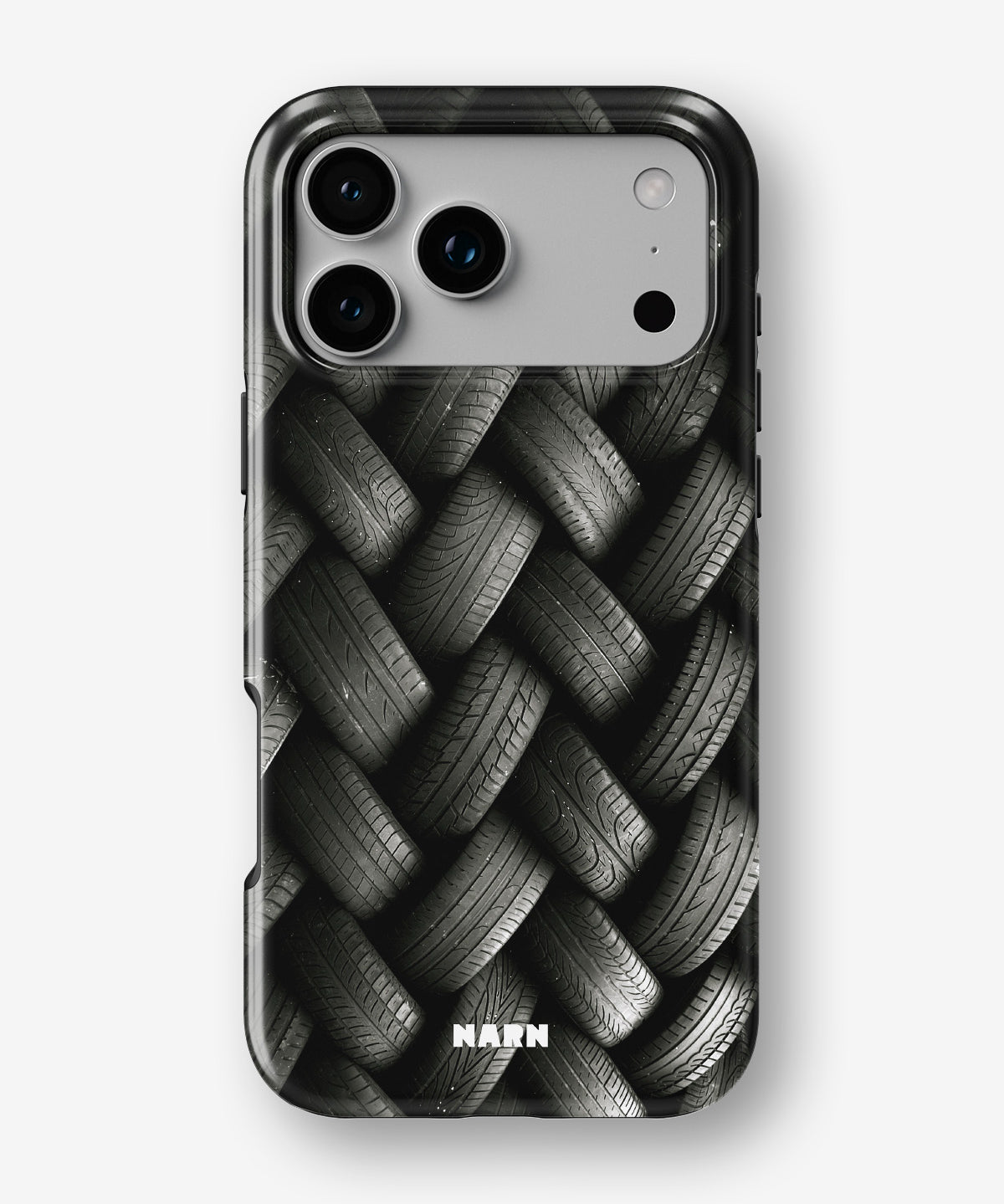 iPhone 18 Pro Tough Case – Tires Wall - View 1