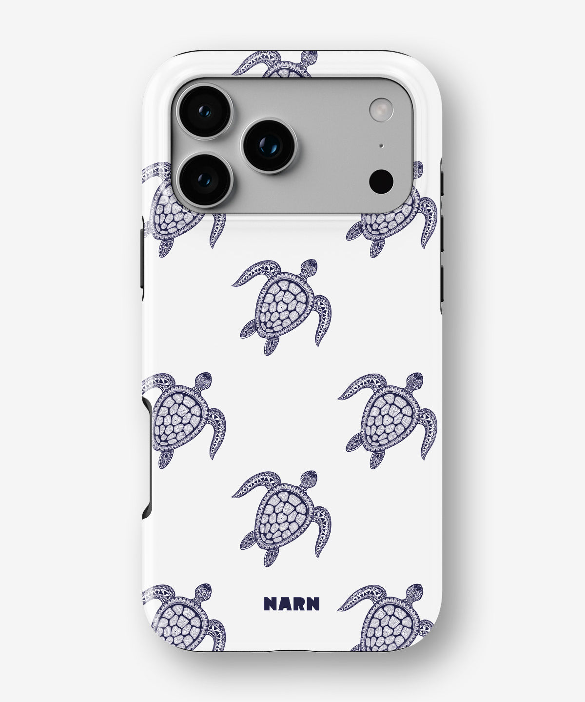 iPhone 18 Pro Tough Case – Blue Turtles - View 1