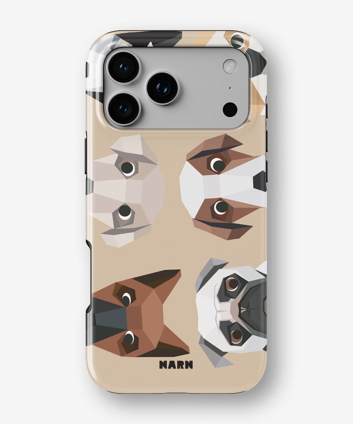 iPhone 18 Pro Tough Case – Cute Dogs - View 1