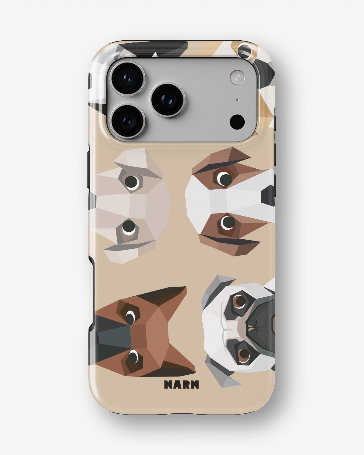 iPhone 18 Pro Tough Case – Cute Dogs - View 1