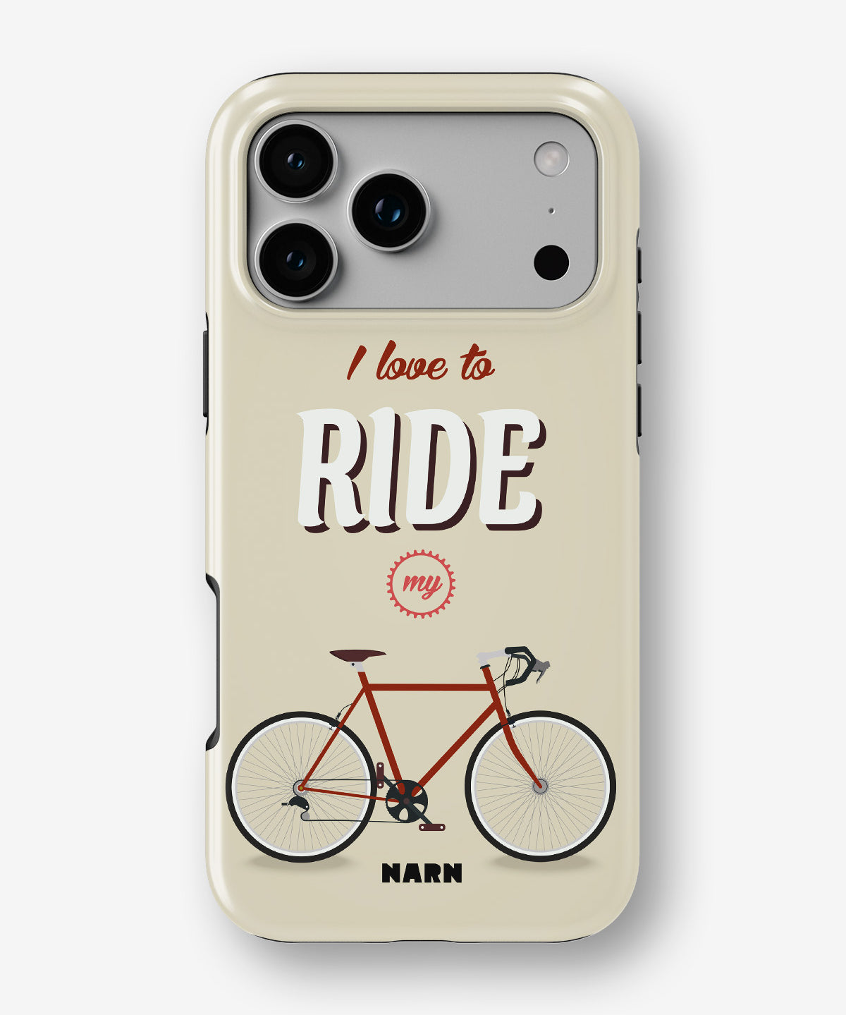 iPhone 18 Pro Tough Case – Ride My Bicycle - View 1