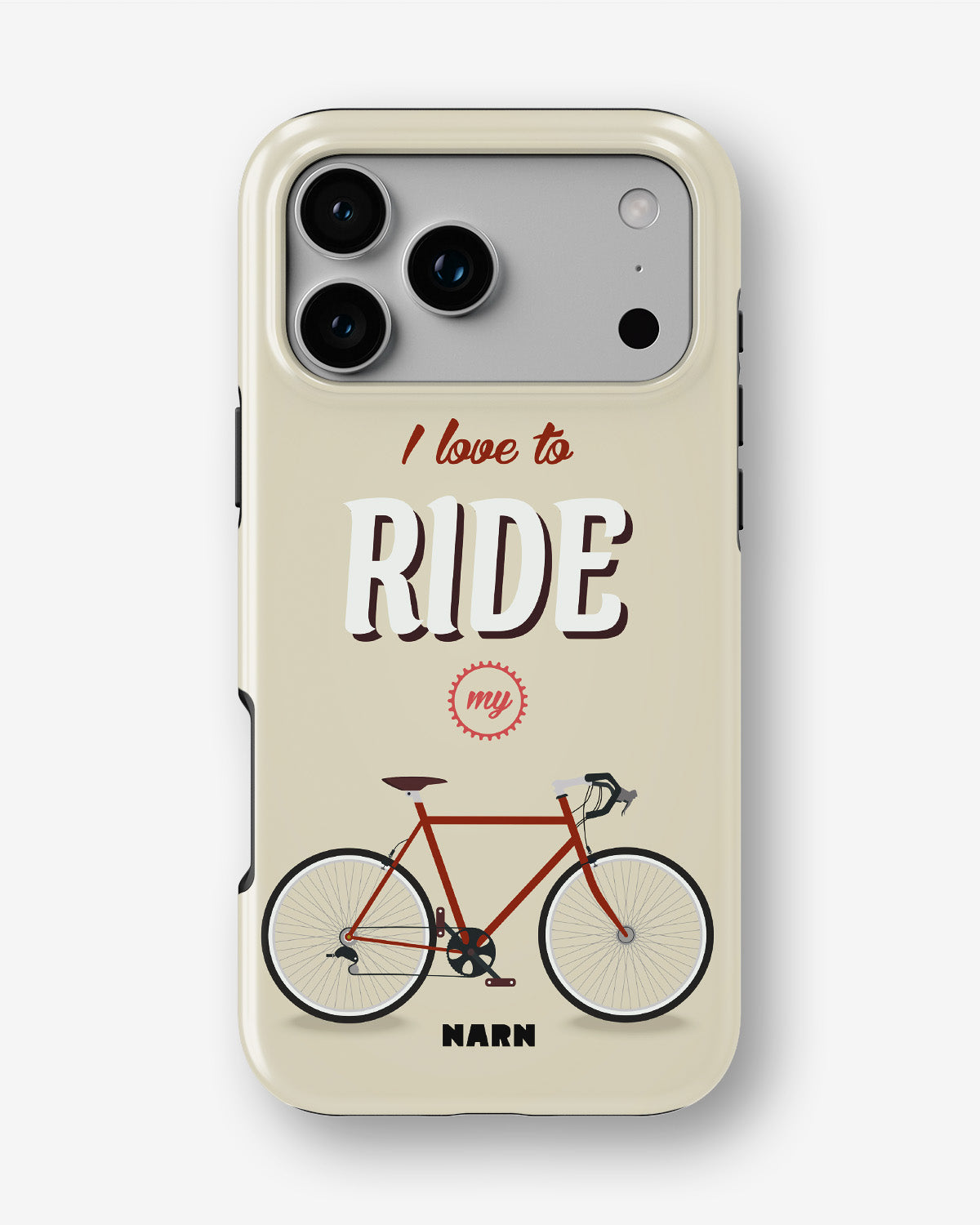 iPhone 18 Pro Tough Case – Ride My Bicycle - View 1