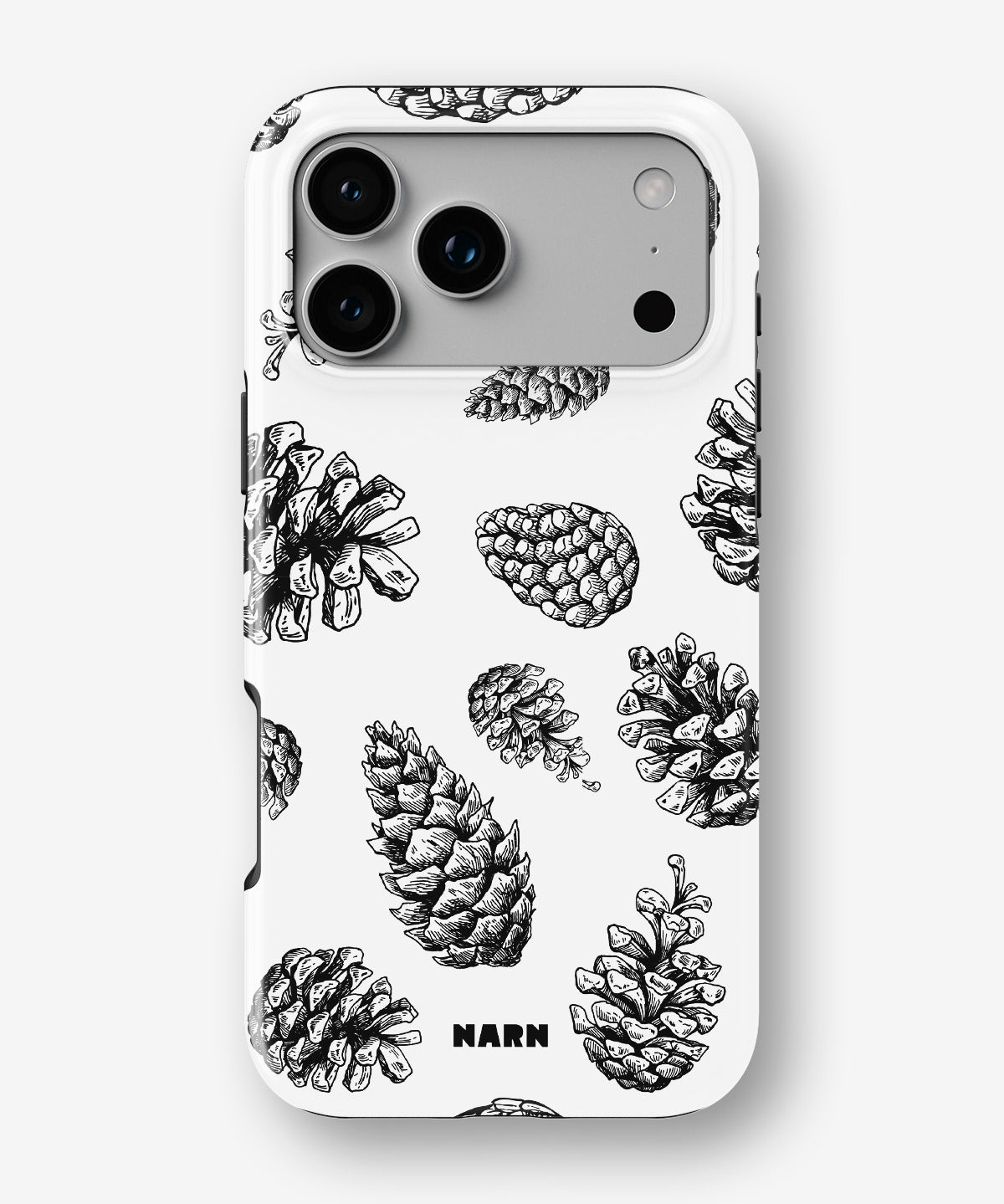 iPhone 18 Pro Tough Case – Pine Cones - View 1