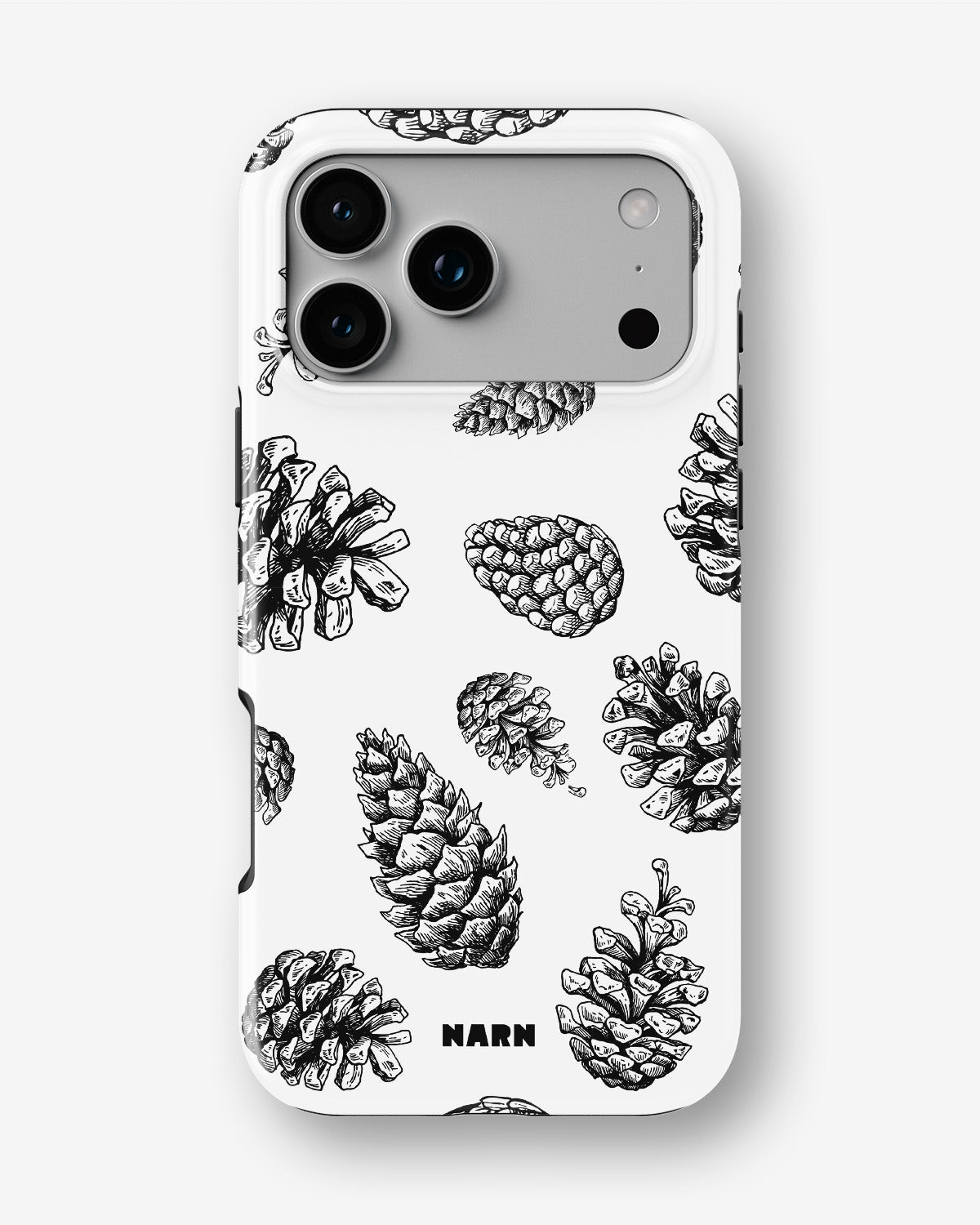 iPhone 18 Pro Tough Case – Pine Cones - View 1