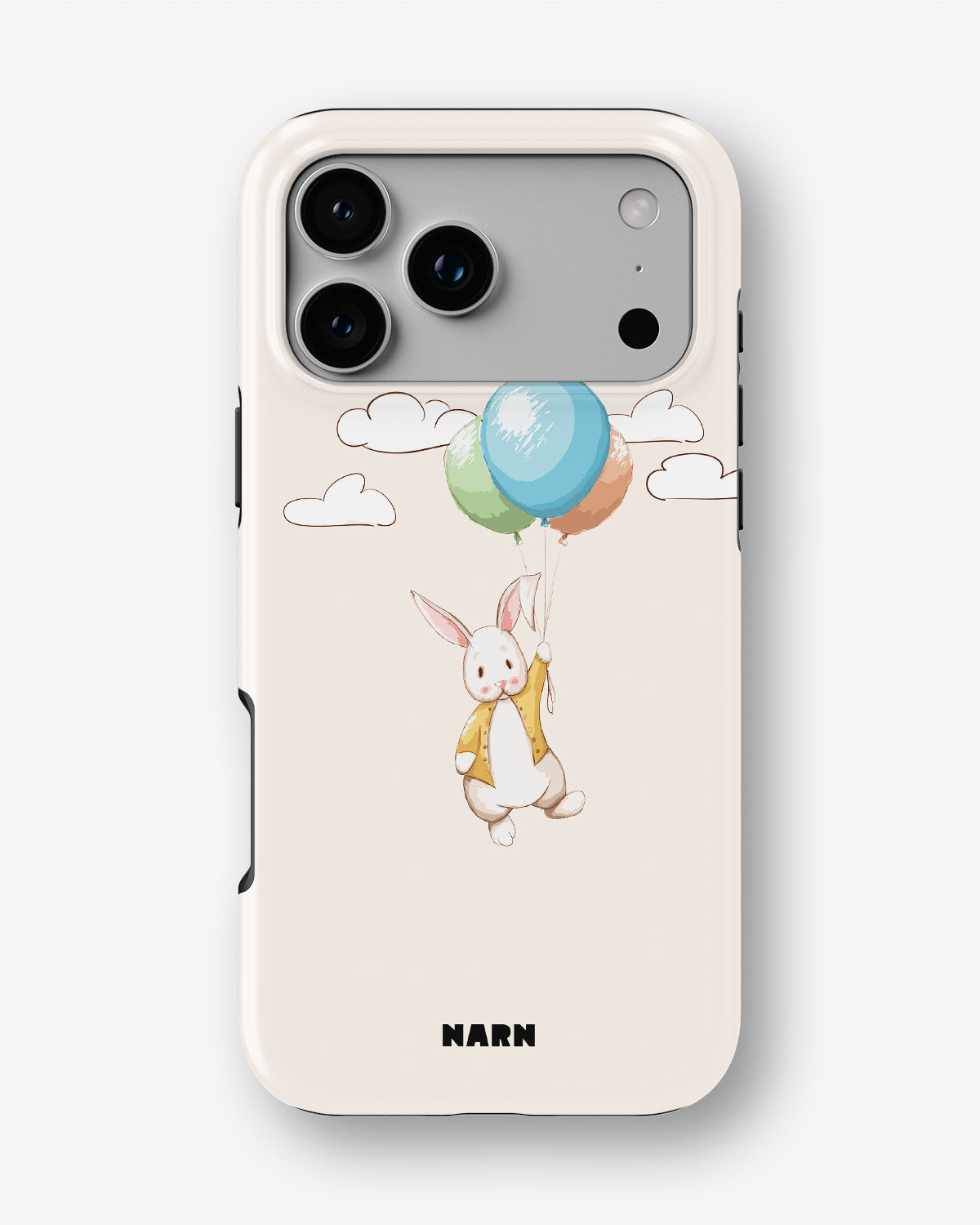 iPhone 18 Pro Tough Case – Flying Rabbit - View 1